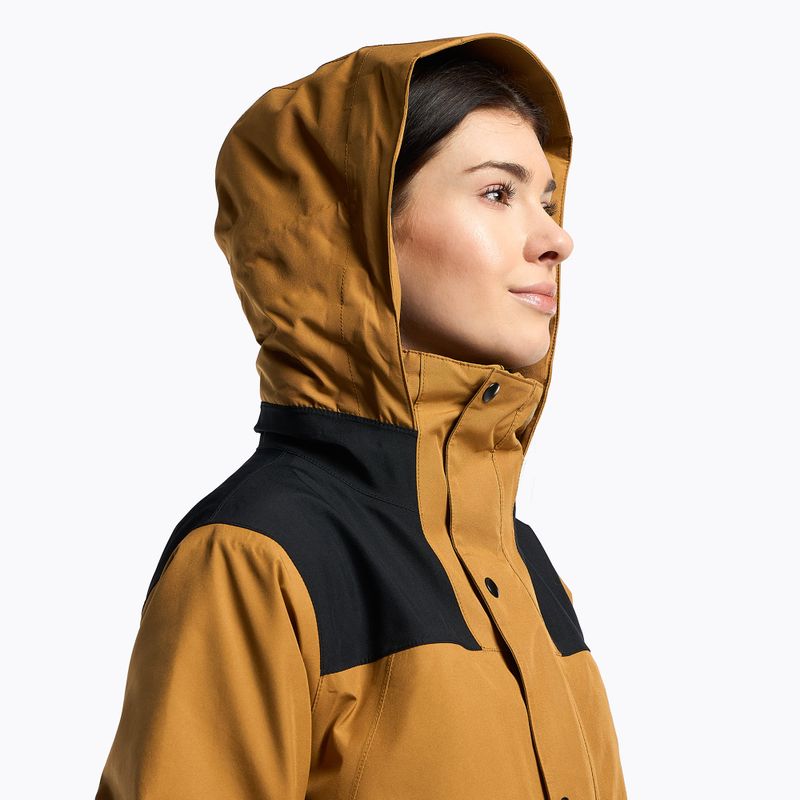 Moteriška snieglenčių striukė Volcom Ell Ins Gore-Tex Caramel H0452302 4