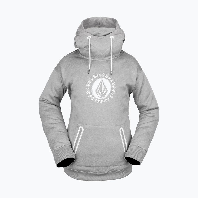 Moteriški snieglenčių marškinėliai Volcom Spring Shred Hoody pilka H4152303 7