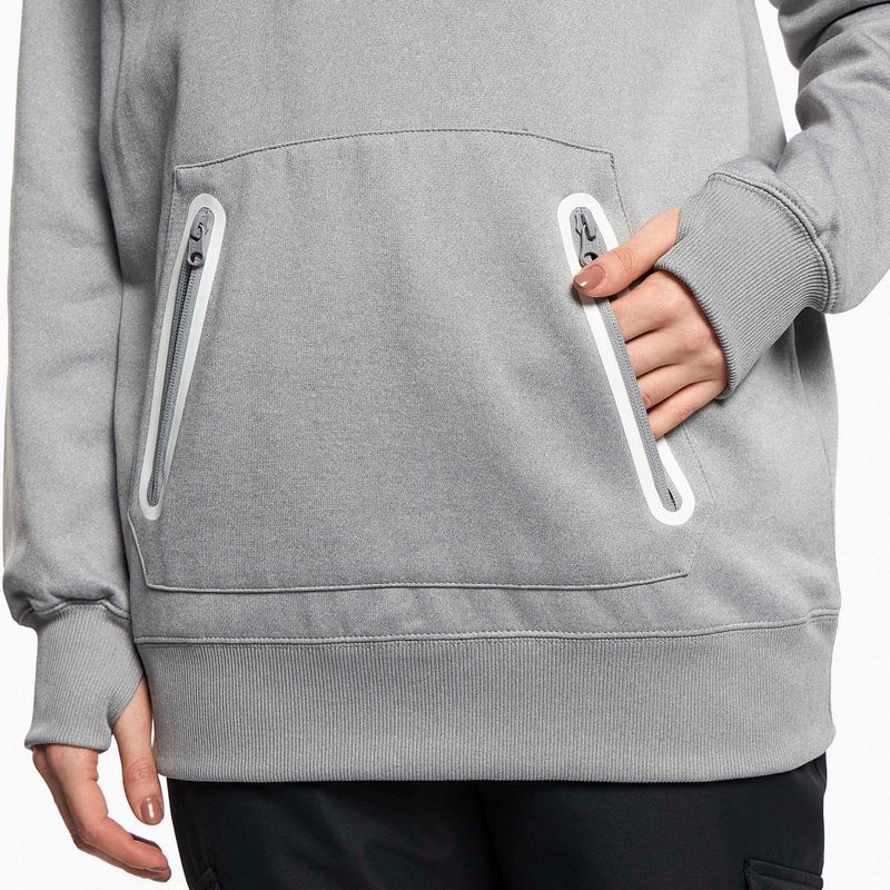 Moteriški snieglenčių marškinėliai Volcom Spring Shred Hoody pilka H4152303 6