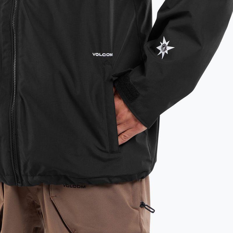 Vyriška snieglenčių striukė Volcom 2836 Ins black 4