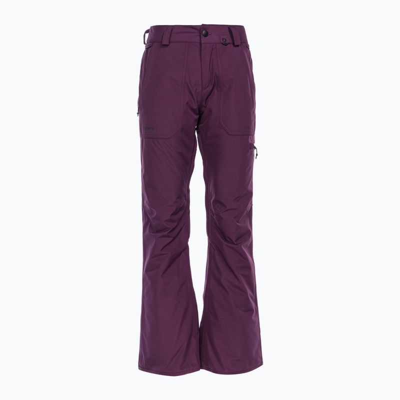 Moteriškos snieglenčių kelnės Volcom Knox Ins Gore-Tex blackberry 8