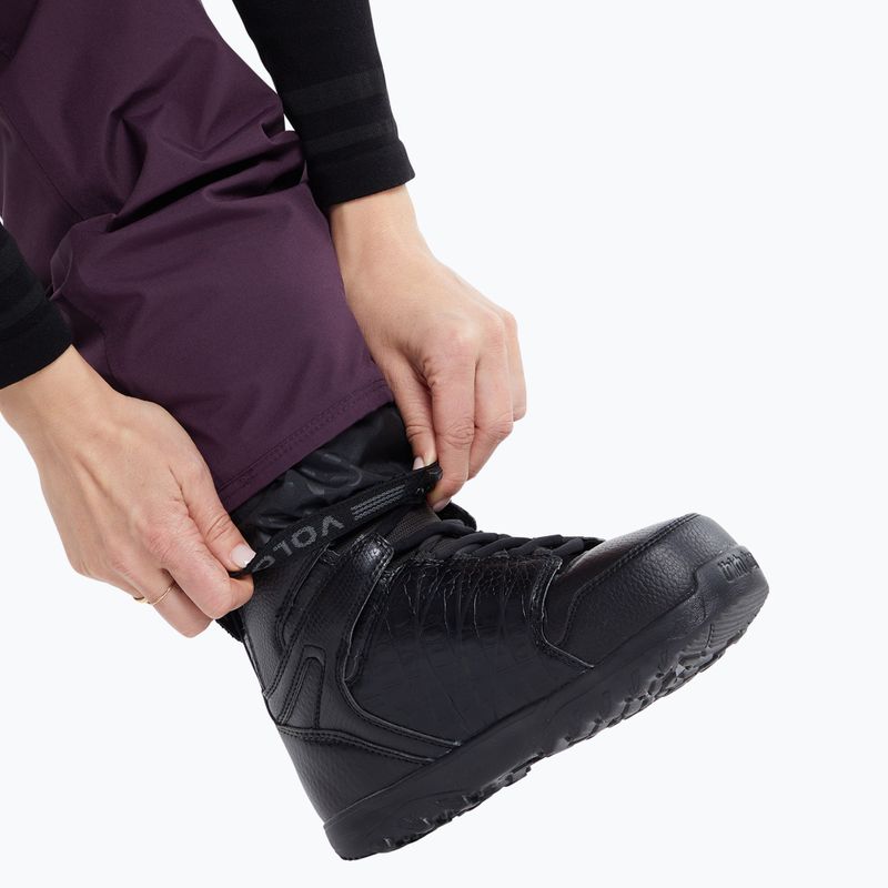 Moteriškos snieglenčių kelnės Volcom Knox Ins Gore-Tex blackberry 7