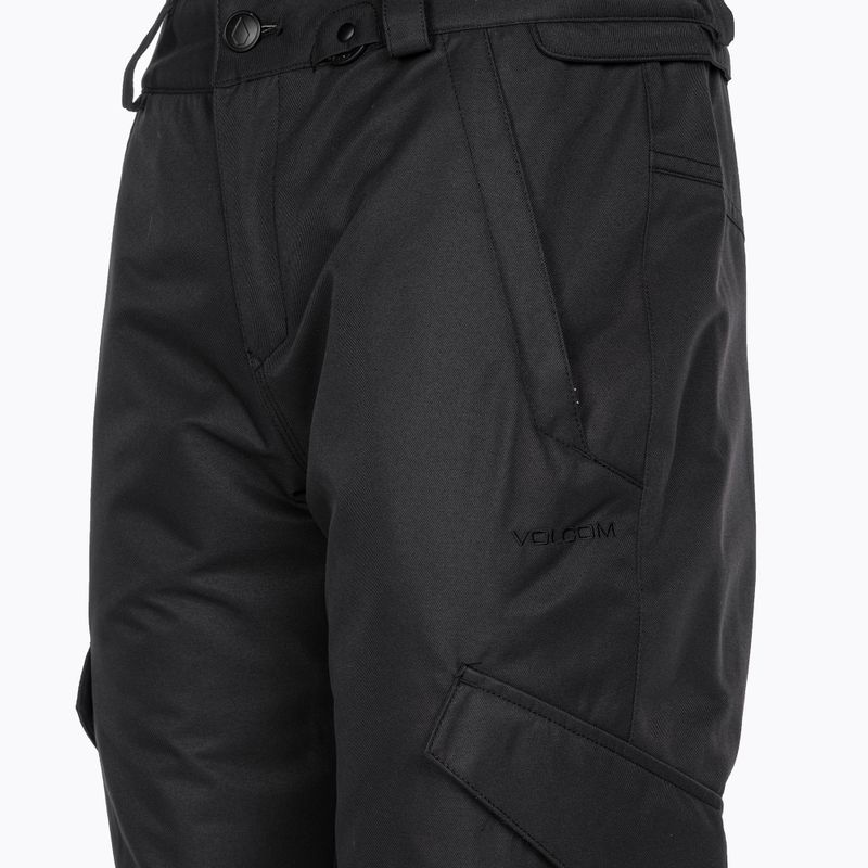 Moteriškos snieglenčių kelnės Volcom Bridger Ins black 8