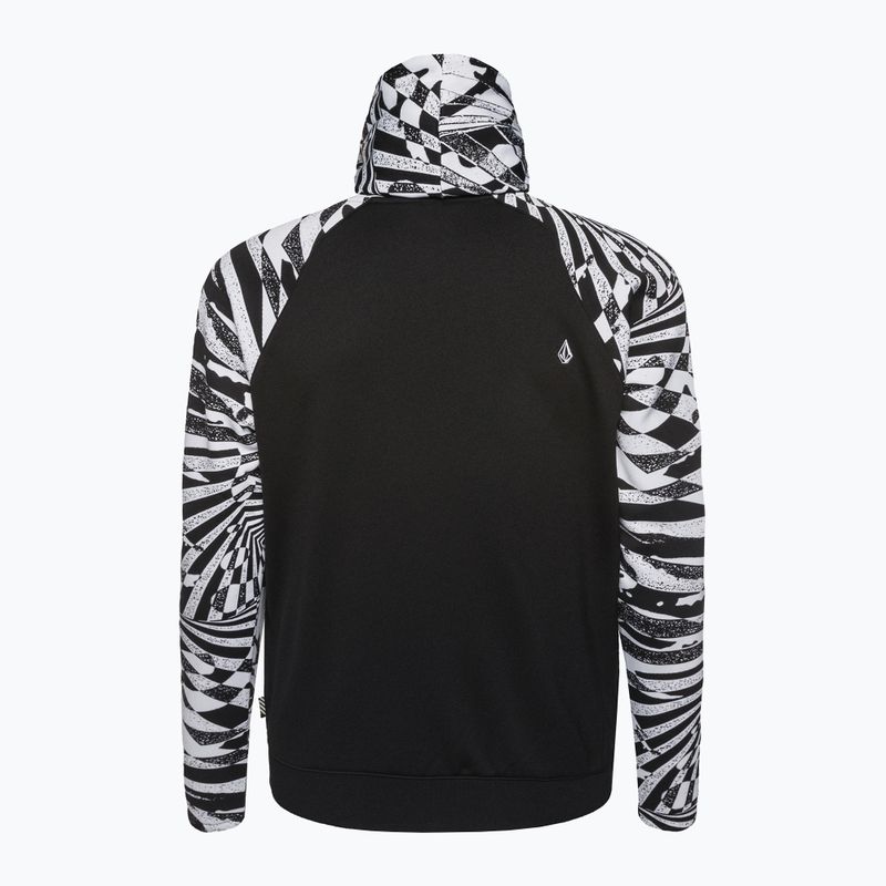 Vyriškas Volcom Hydro Riding Hoodie black/white 2