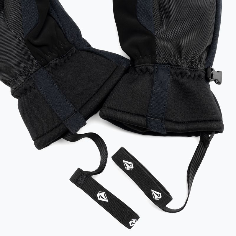 Moteriškos snieglenčių pirštinės Volcom Upland Mitt black 5