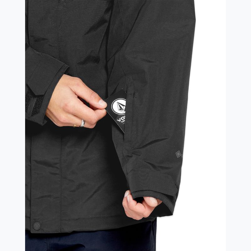 Vyriška snieglenčių striukė Volcom L Ins Gore-Tex black 6