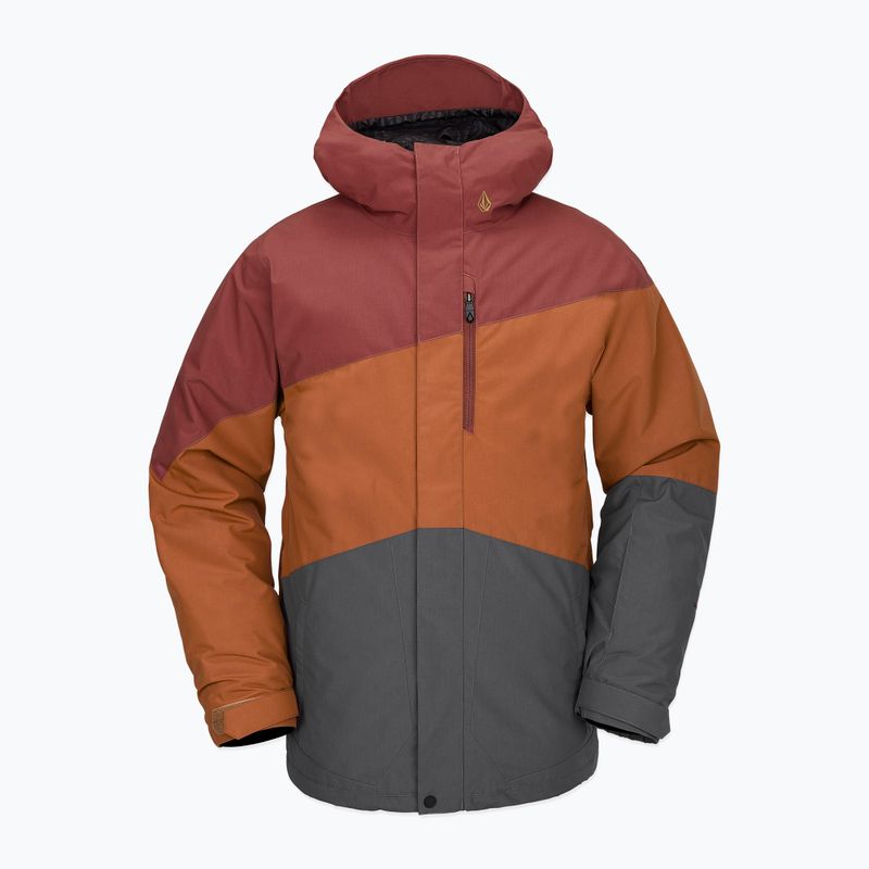 Vyriška snieglenčių striukė Volcom Primry Ins caramel 4