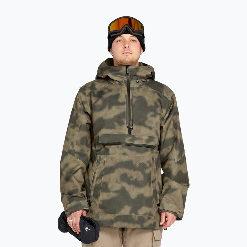 Vyriška snieglenčių striukė  Volcom Brighton Pullover camouflage