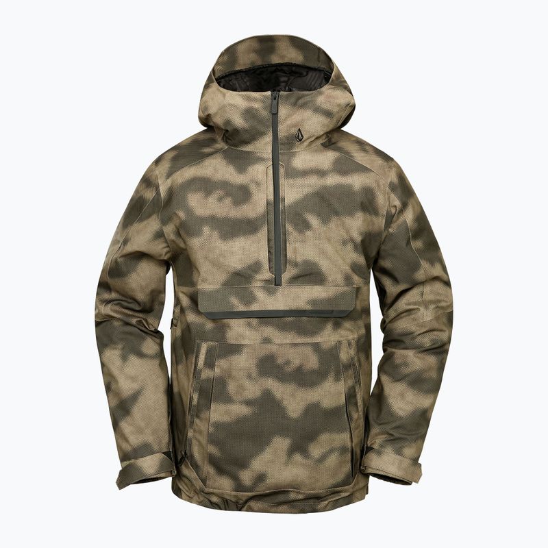 Vyriška snieglenčių striukė  Volcom Brighton Pullover camouflage 8