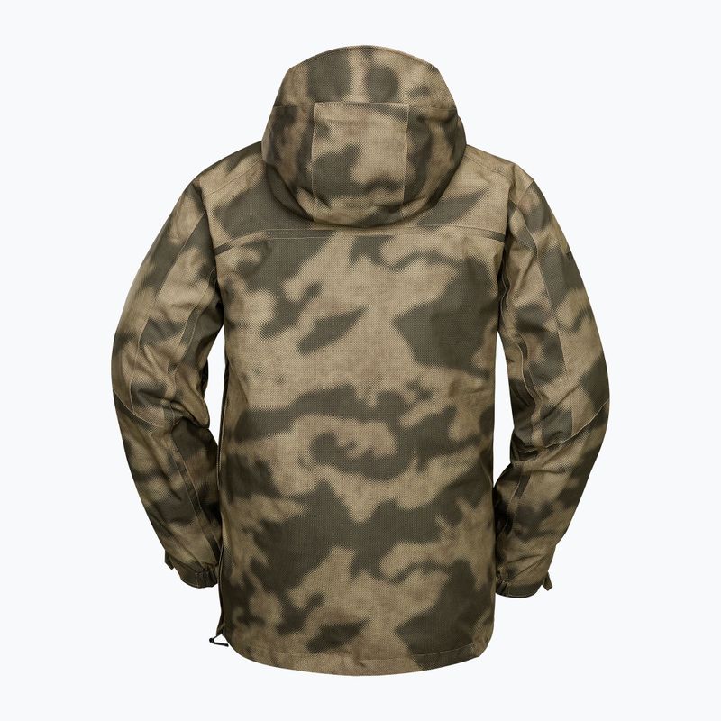 Vyriška snieglenčių striukė  Volcom Brighton Pullover camouflage 9