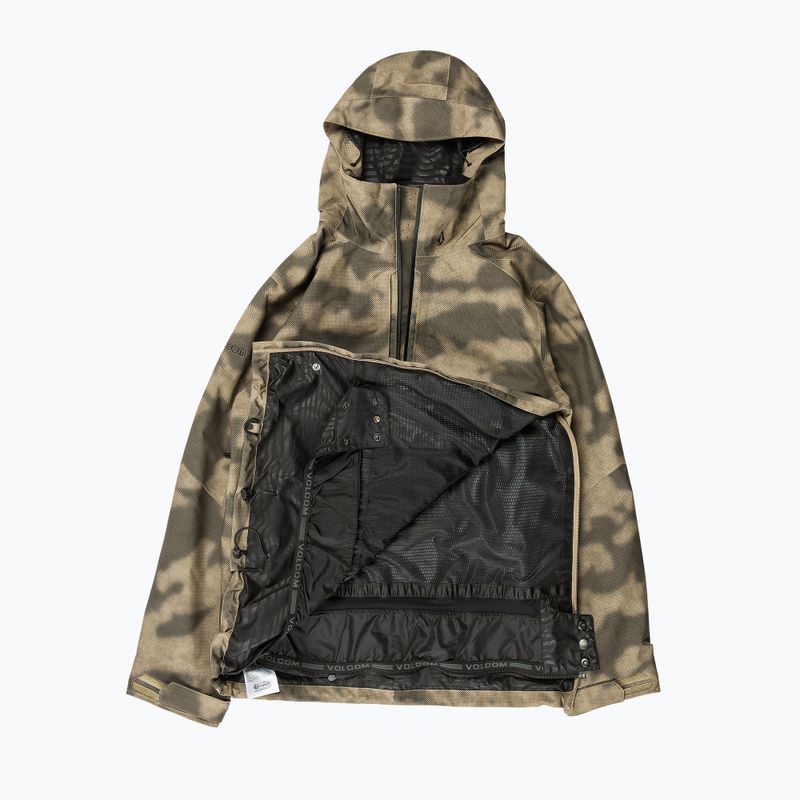 Vyriška snieglenčių striukė  Volcom Brighton Pullover camouflage 10