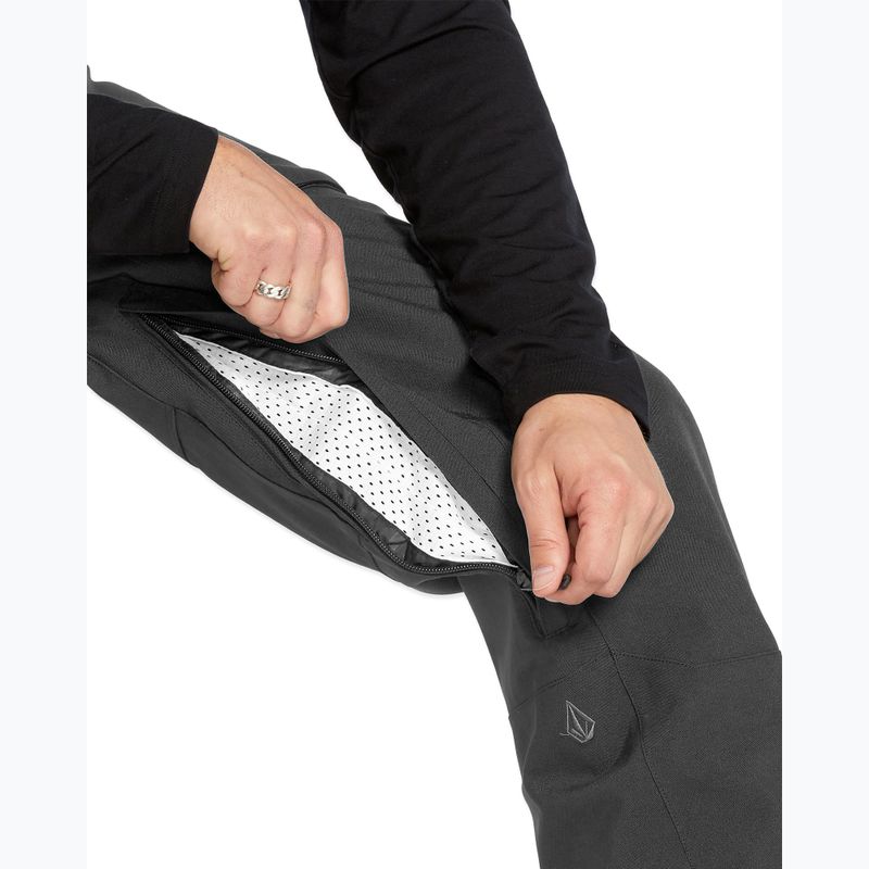 Vyriškos snieglenčių kelnės Volcom Roan Bib Overall black 7