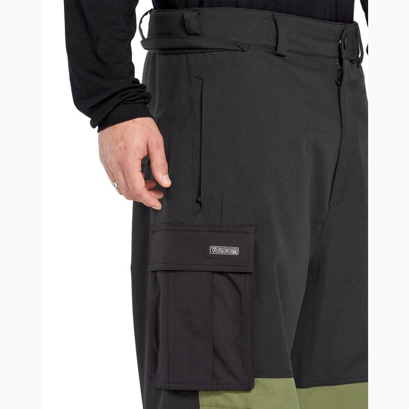 Vyriškos snieglenčių kelnės Volcom Nwrk Baggy black 5