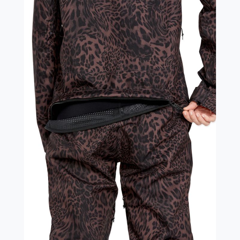 Moteriškas snieglentės kombinezonas Volcom Shiloh Snow leopard 9
