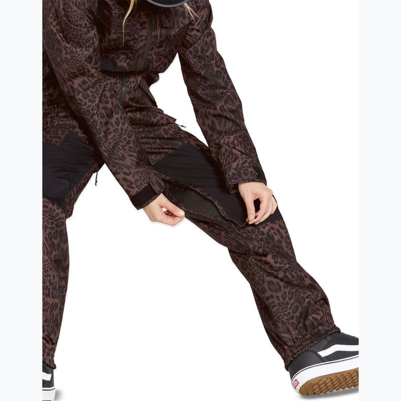 Moteriškas snieglentės kombinezonas Volcom Shiloh Snow leopard 10