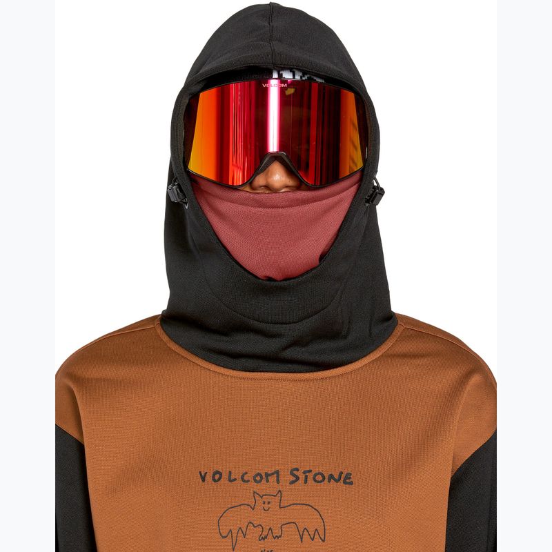 Vyriškas snieglenčių džemperis Volcom Hydro Riding Hoodie caramel 4