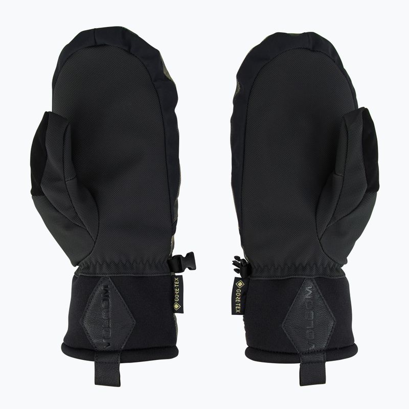 Vyriškos snieglentės pirštinės Volcom Stay Dry Gore-Tex Mitt camouflage 3
