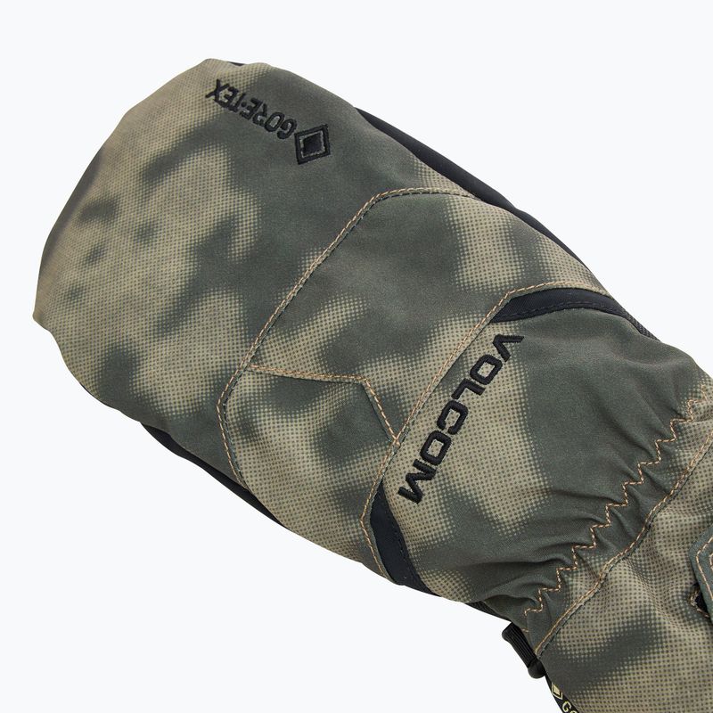 Vyriškos snieglentės pirštinės Volcom Stay Dry Gore-Tex Mitt camouflage 4