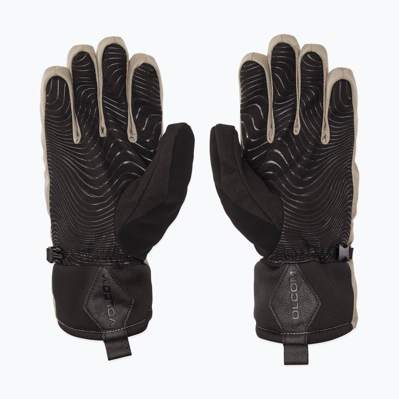 Vyriškos snieglentės pirštinės Volcom V.Co Nyle Glove chestnut brown 2