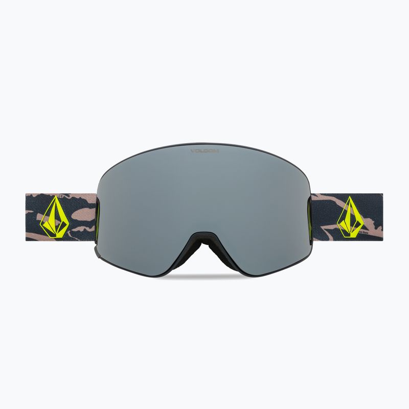 Slidinėjimo akiniai Volcom Odyssey camo/silver chrome/yellow 2