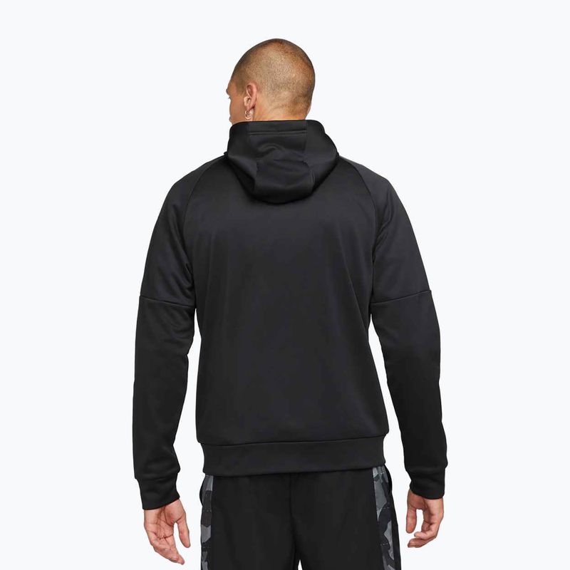 Vyriškas treniruočių džemperis Nike Therma Fit Full-Zip black/black/white 3