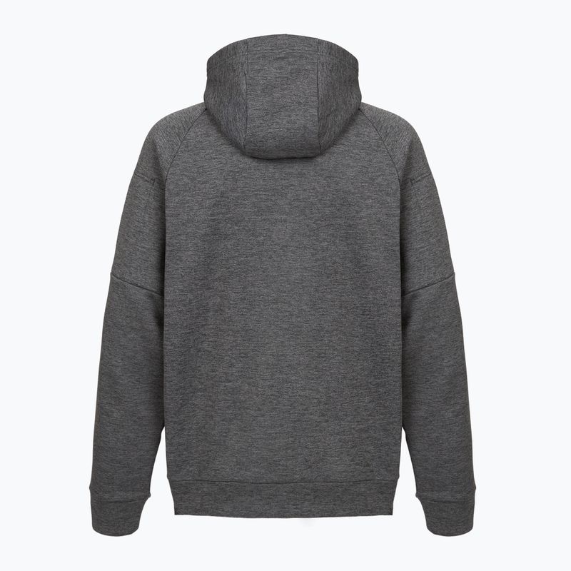 Vyriškas treniruočių džemperis Nike Therma Fit Full-Zip charcoal heather/dark smoke grey/black 9