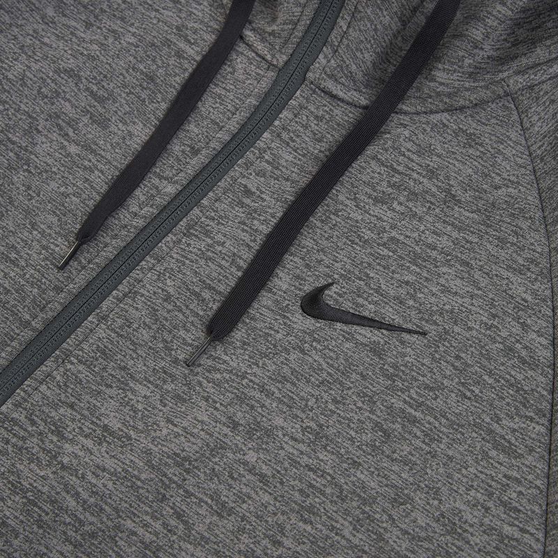 Vyriškas treniruočių džemperis Nike Therma Fit Full-Zip charcoal heather/dark smoke grey/black 10