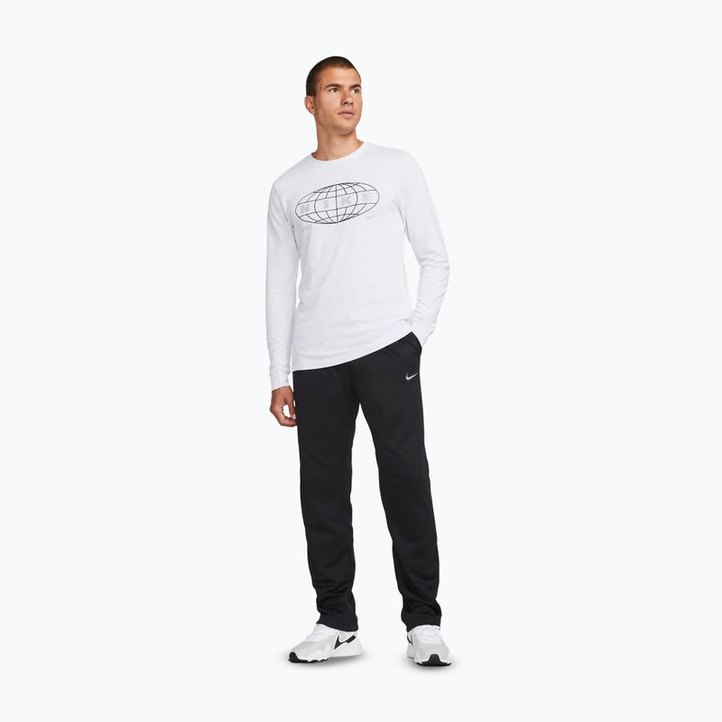 Treniruočių kelnės Nike Therma-FIT Open Hem black/black/white 2