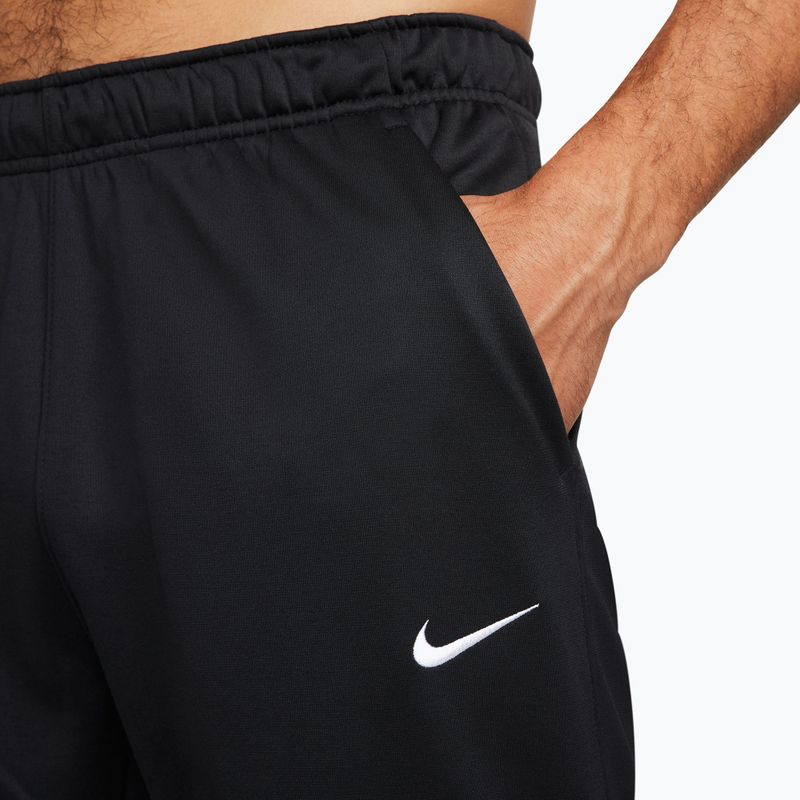 Treniruočių kelnės Nike Therma-FIT Open Hem black/black/white 5