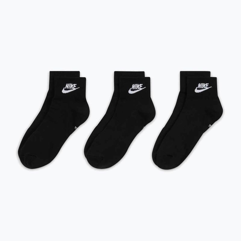 Kojinės Nike Everyday Essential 3 poros black/white 5