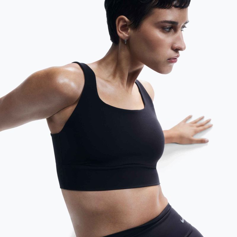 Sportinė liemenėlė Nike Zenvy Medium-Support black/sail 5