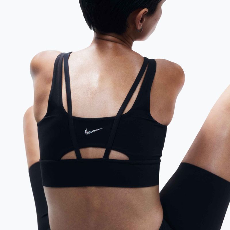 Sportinė liemenėlė Nike Zenvy Medium-Support black/sail 6