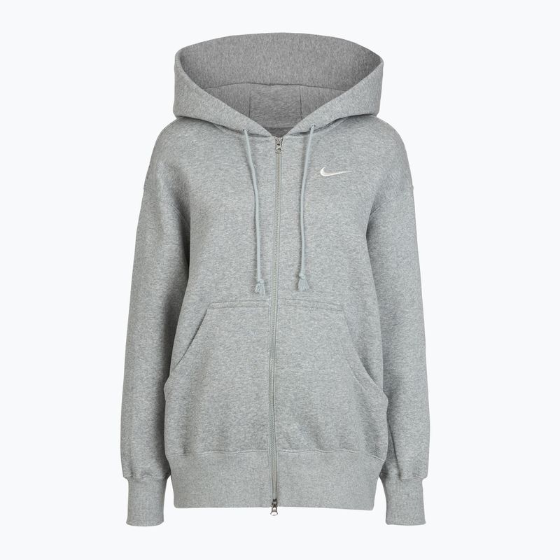Moteriškas džemperis Nike Sportswear Phoenix Fleece dark grey heather/sail 10