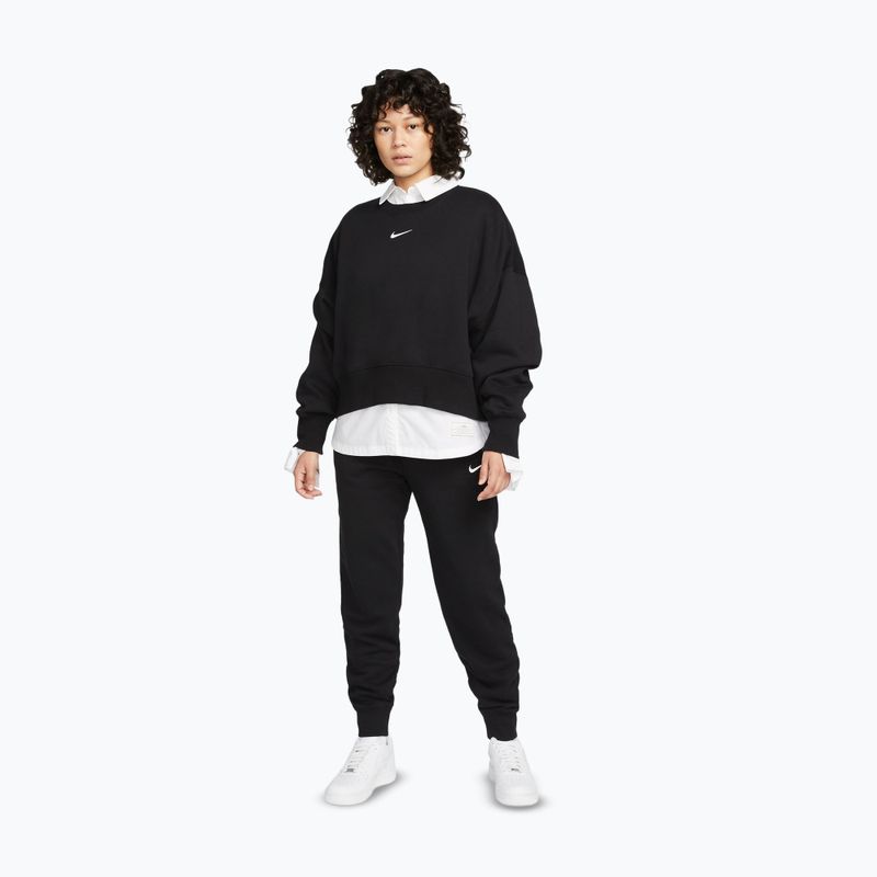 Moteriškas džemperis Nike Sportswear Phoenix Fleece Oversized black/sail 2