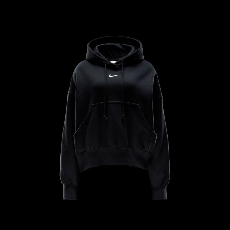 Moteriškas džemperis Nike Sportswear Phoenix Fleece Oversized black/sail 9