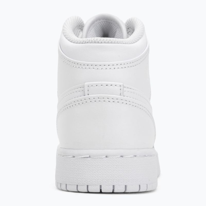 Vaikiški batai Nike Jordan 1 Mid white/white/white 6