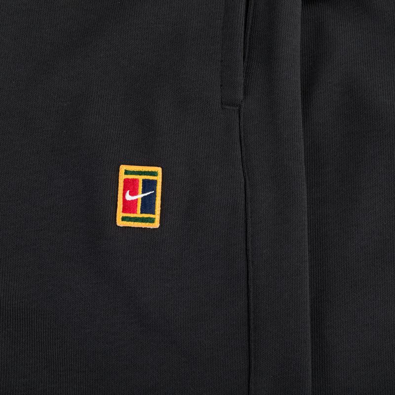 Vyriškos teniso kelnės Nike Court Heritage Fleece black 3