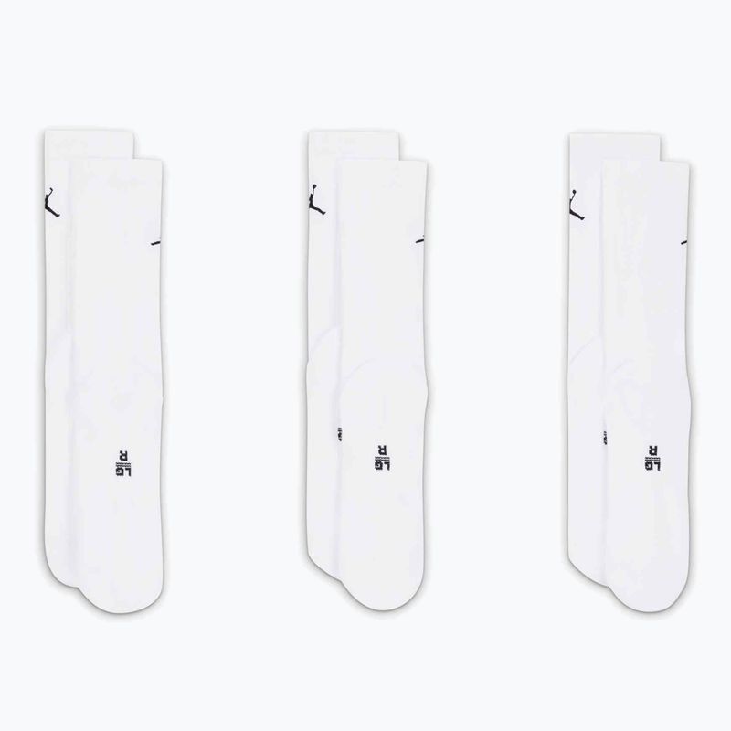 Kojinės Jordan Everyday 3 pairs white/black 2