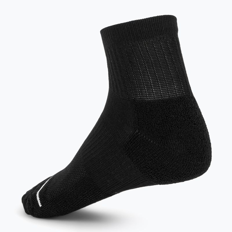 Kojinės Jordan Everyday Ankle 3 pairs black/white 2