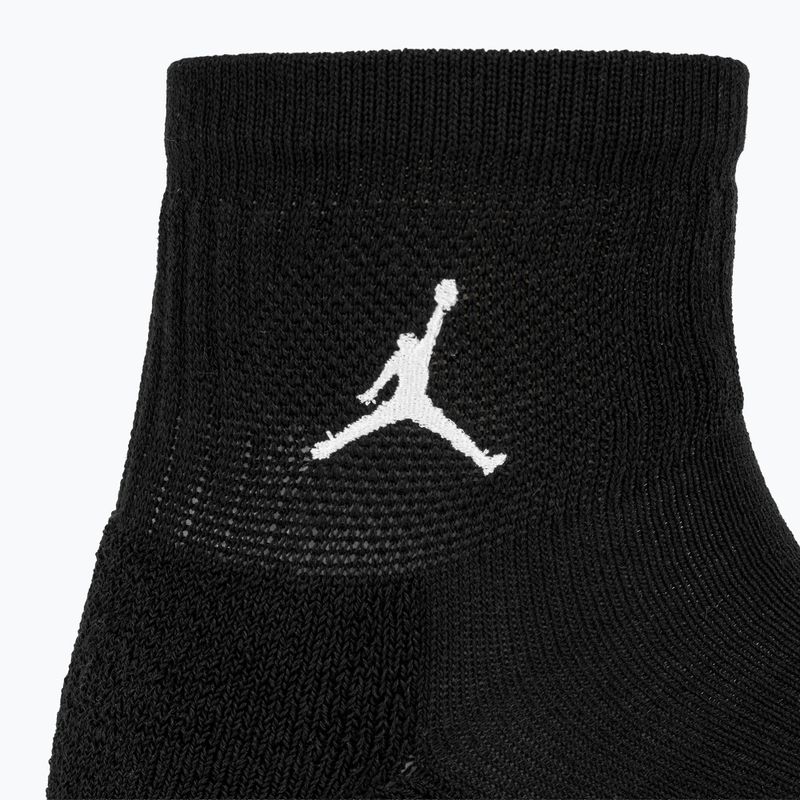 Kojinės Jordan Everyday Ankle 3 pairs black/white 3