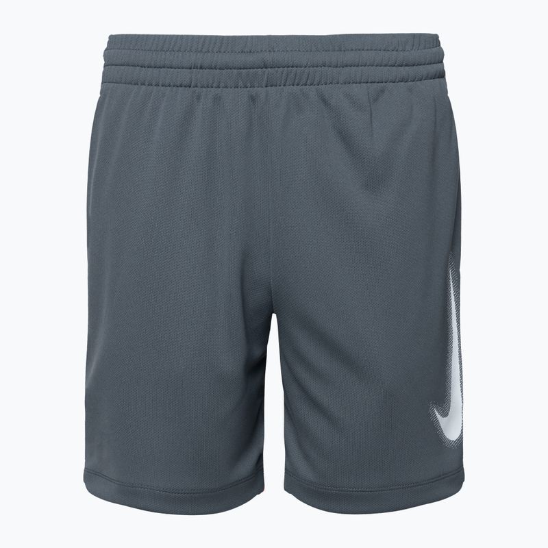 Vaikiški šortai Nike Dri-Fit Multi smoke grey/white/white