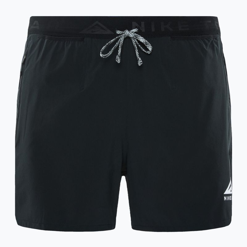 Vyriški bėgimo šortai Nike Trial Second Sunrise Dri-Fit black/dark smoke grey/white
