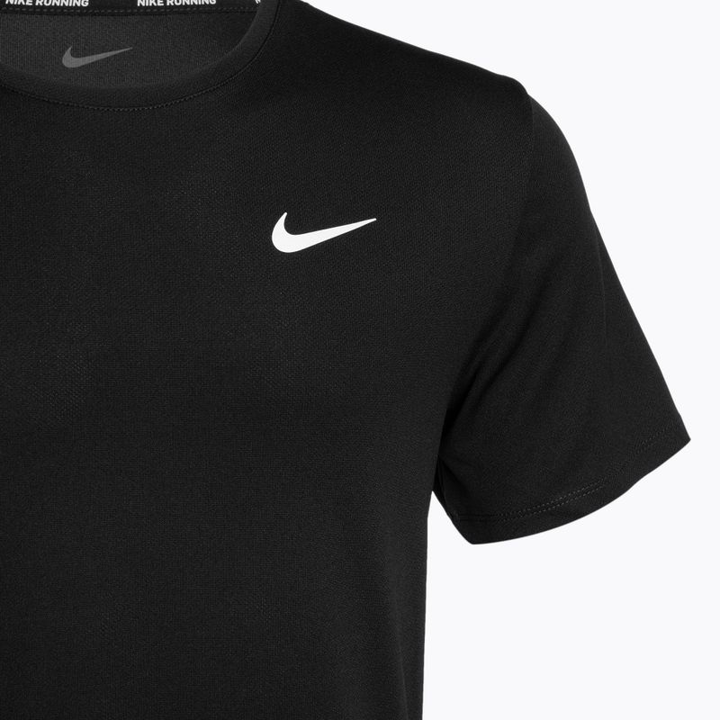 Vyriški bėgimo marškinėliai "Nike Miler Dri-Fit UV" juodi 3
