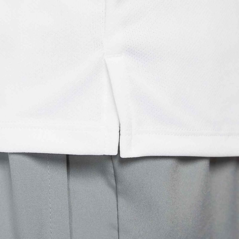 Vyriški bėgimo marškinėliai Nike Dri-Fit Miler white 5