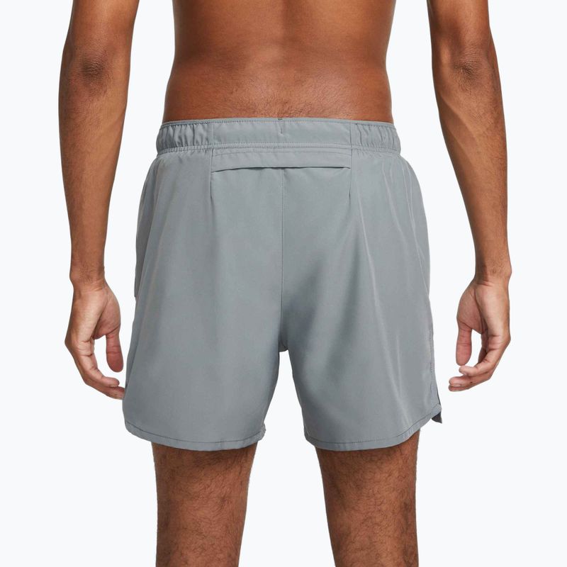 Vyriški šortai Nike Dri-Fit Challenger 7" Brief-Lined smoke grey/smoke grey/black 4