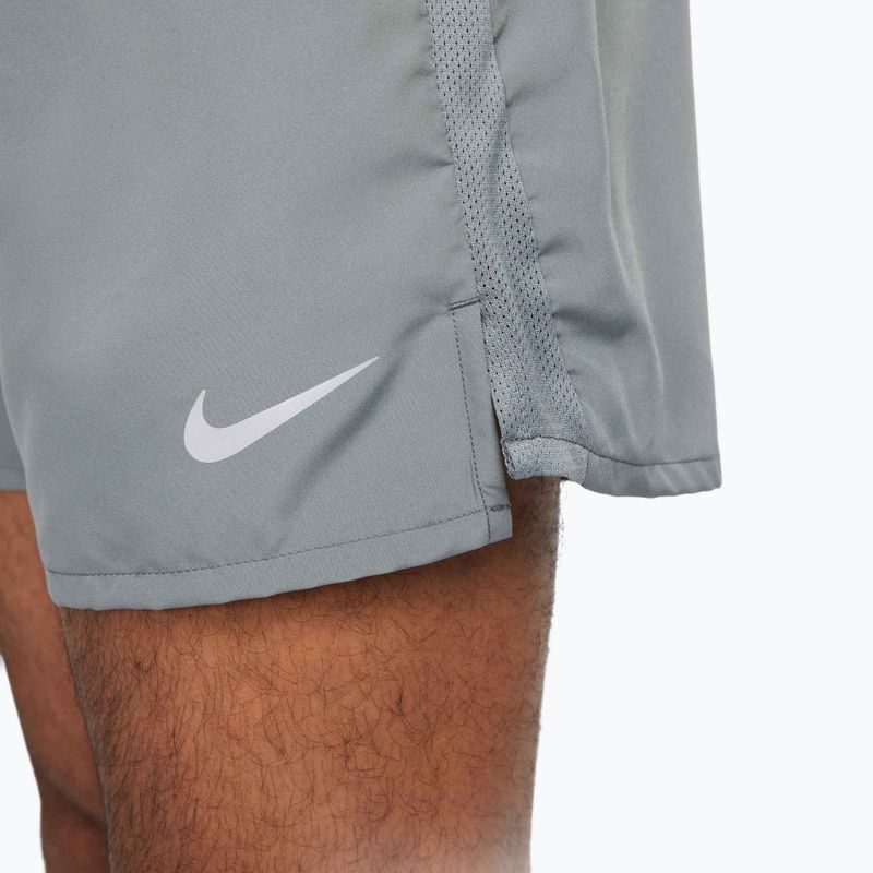 Vyriški šortai Nike Dri-Fit Challenger 7" Brief-Lined smoke grey/smoke grey/black 6