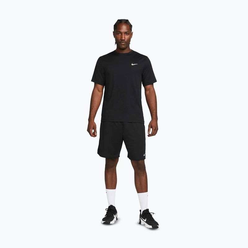 Vyriški marškinėliai "Nike Dri-Fit UV Hyverse", juodi/balti 2