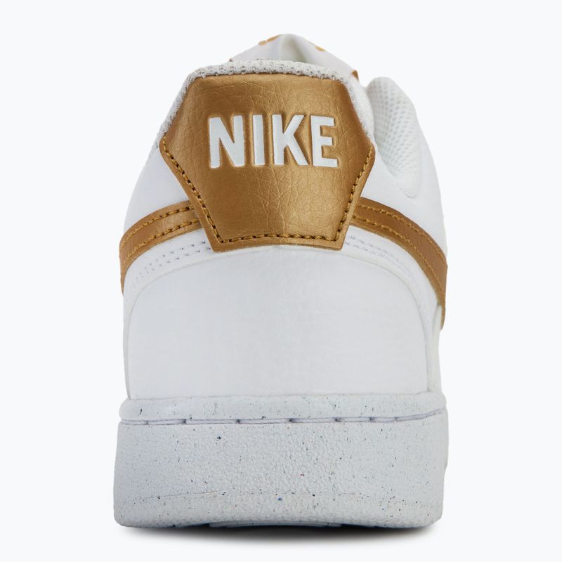 Moteriški batai Nike Court Vision Low Next Nature white/metallic gold 6