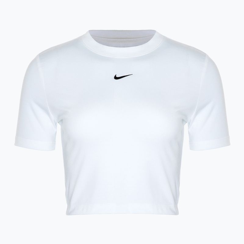 Moteriški marškinėliai Nike Sportswear Essential white/black