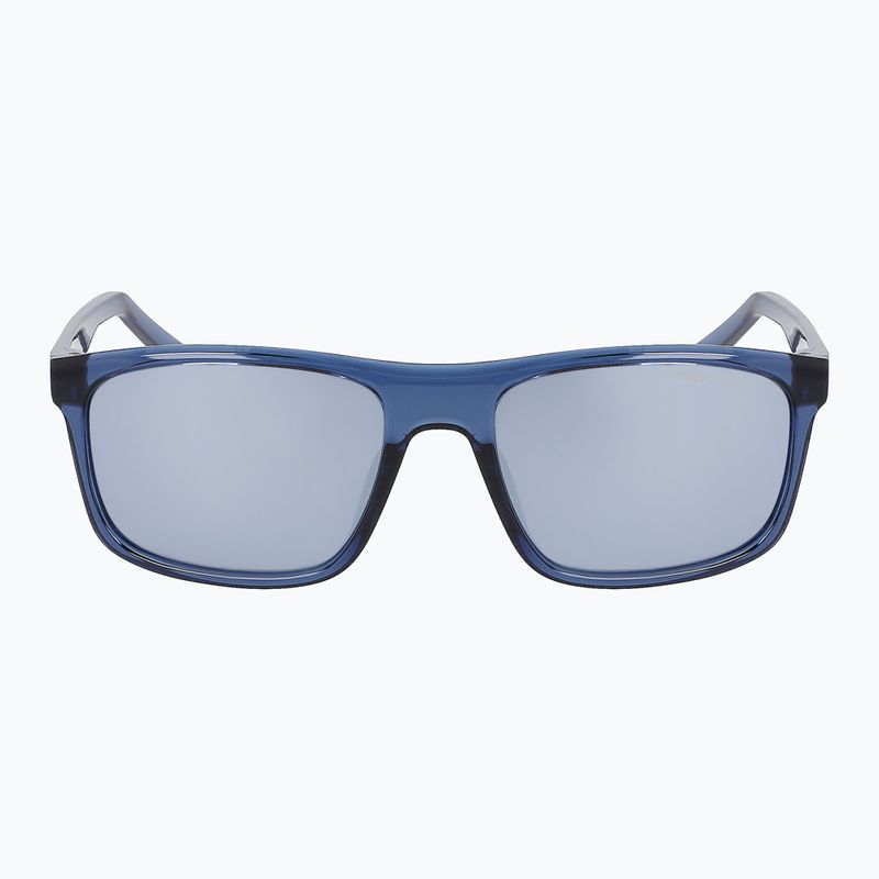 Akiniai nuo saulės Nike Fire L matte mystic navy/ polar silver 2